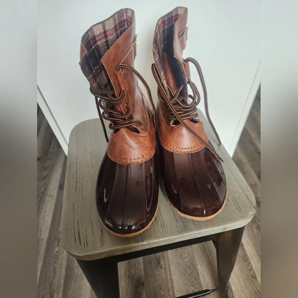 Yoki Waterproof Duck Boots
